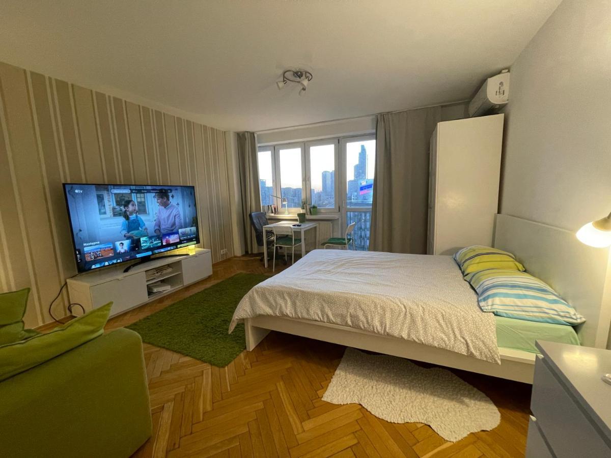 Super Apartament Green Rondo Onz Metro Nowe Wifi 300 Mb/S Aircondition Netflix Spotify Varsovia Exterior foto