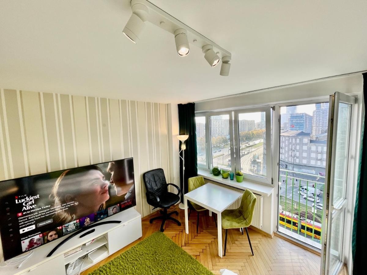 Super Apartament Green Rondo Onz Metro Nowe Wifi 300 Mb/S Aircondition Netflix Spotify Varsovia Exterior foto